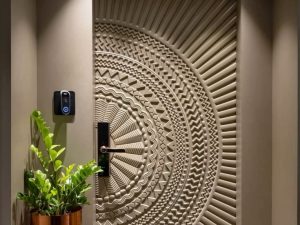 Cut Mandala Main Door