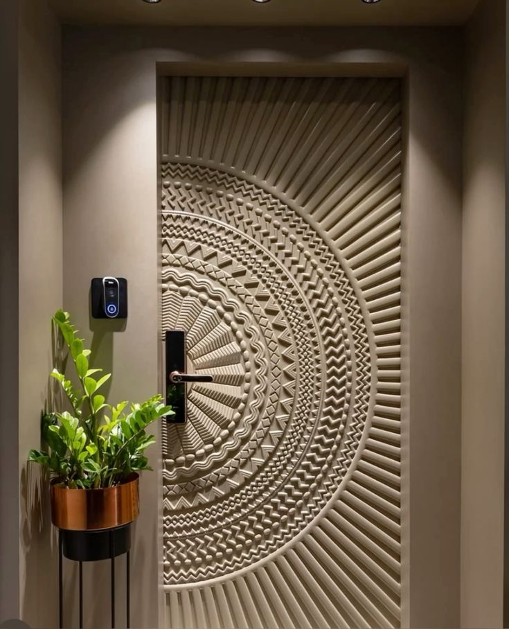 Cut Mandala Main Door