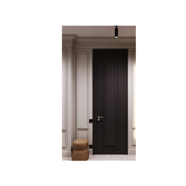 Contemporary Grooved Panel Door